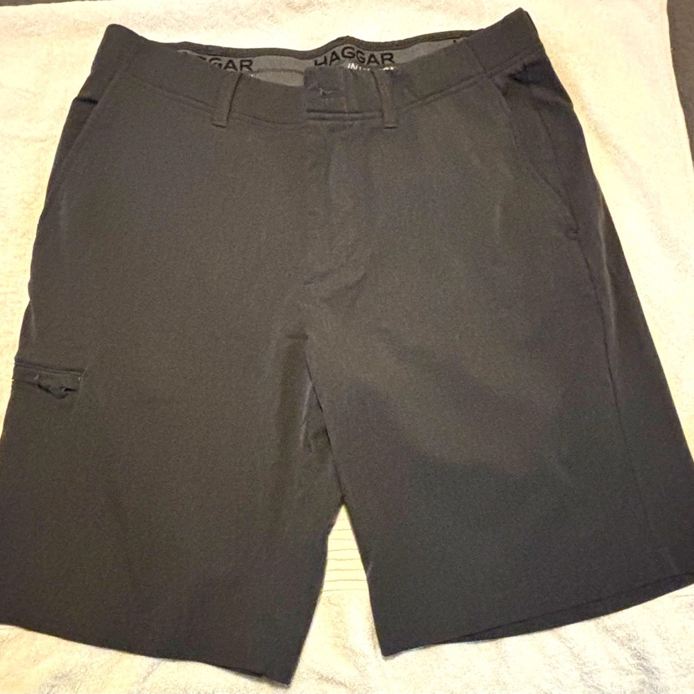 Haggar Dark Gray Shorts - 34 waist